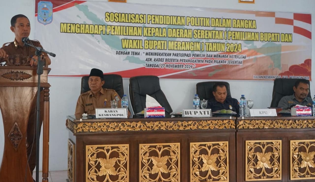 Politik Baik Adalah Politik Santun dan Saling Menghargai Pemkab Merangin Gelar Sosialisasi Pendidikan Politik Hadapi Pilkada 2024