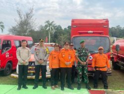 Kodim 0420/Sarko,Polres Sarolangun,Dengan Apel Siaga kita Tekadkan Keseriusan Antisipasi Bencana KARHUTLA sewaktu waktu terjadi.