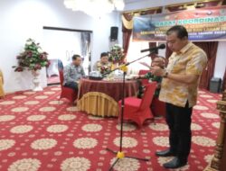 Rapat Koordinasi Karhutla, Dandim melalui Kasdim 0420/Sarko Hadiri Kegiatan Rapat Koordinasi Karhutla