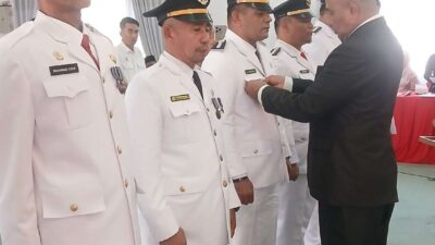 Lantik 7 Camat dan 9 Pejabat Lainnya dalam Wilayah Aceh Timur, Ini Pesan Pj Bupati