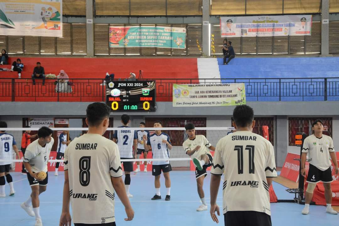 Atlet Cabang Sepak Takraw Kembali Buru Emas Nomor Team Doubel Event