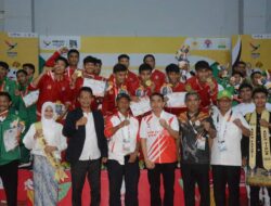 Sulsel Kawinkan Emas Di Nomor Team Double Sepak Takraw