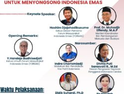 Formas dan Universitas Podomoro Gelar Dialog Nasional Pendidikan Sambut Indonesia Emas