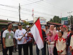 Sabar AS lepas jalan jantung sehat Lubuk Torop , Ribuan warga turut serta ambil bagian