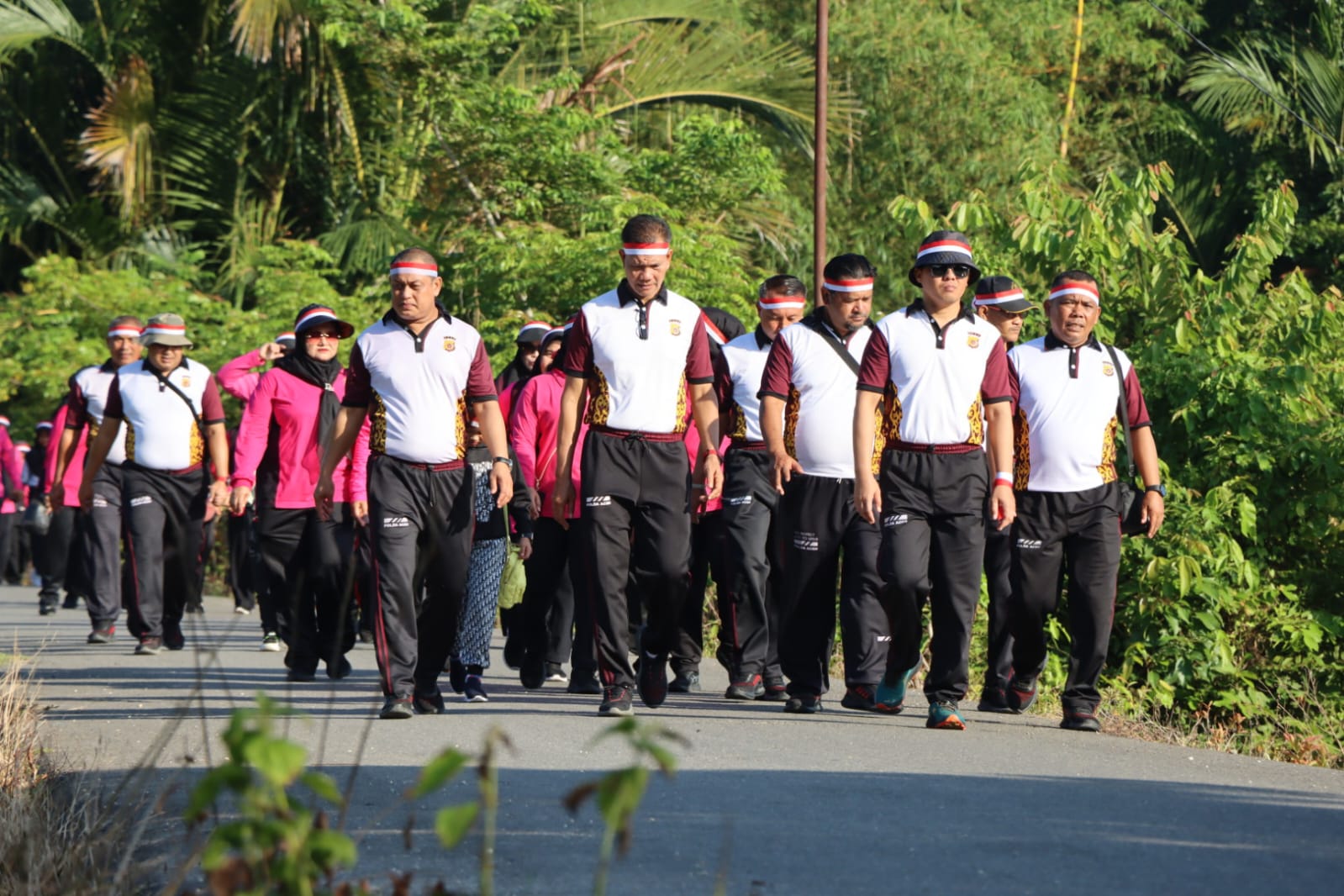 HUT RI ke-79, Polres Aceh Timur Gelar Jalan Sehat dan Family Gathering