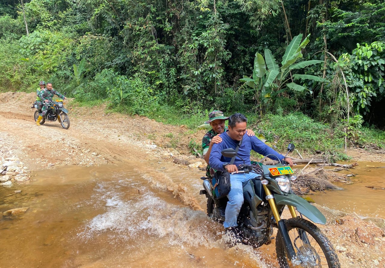 Dandim 0420/Sarko Letkol Inf Suyono S.Sos Laksanakan Peninjauan Awal Lokasi TMMD ke-122 di Desa Bedeng Rejo