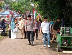 Kapolres Sarolangun Pimpin Pengamanan Kegiatan Syi’ar Islam Memperingati Maulid Nabi Muhammad SAW 