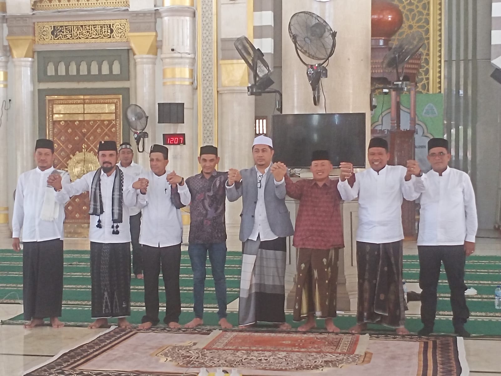 Empat Pasangan Bacalon Bupati Aceh Timur Uji mampu Baca Al-Qur’an