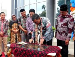 Gedung Layanan Perpustakaan Merangin Diresmikan Launching E-Perpustakaan dan Penerapan Aplikasi Srikandi