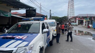 Sat Lantas Polres Aceh Timur Kawal Atlet Cabor Sepak Takraw PON XXI