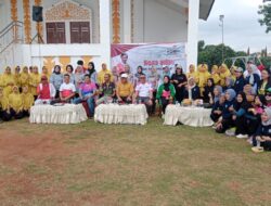 Peringati Hari Olahraga Nasional 2024, KORMI Provinsi Jambi Gelar Roadshow Senam Bersama di Kantor Bupati Merangin