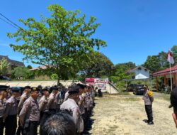 Aksi Damai Aliansi Masyarakat Cinta  Damai  Berlangsung Di Kantor Bawaslu  Kab. Tebo