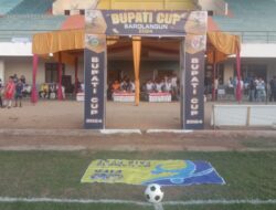 Pabung Kodim 0420/Sarko Hadiri Pembukaan Liga Sepak Bola Bupati Sarolangun Cup 2024