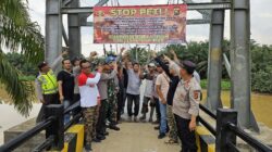 Polsek Tabir Polres Merangin Gelar Operasi Penertiban PETI Gabungan Bersama Koramil 420-08/Tabir dan Pemerintah Kecamatan