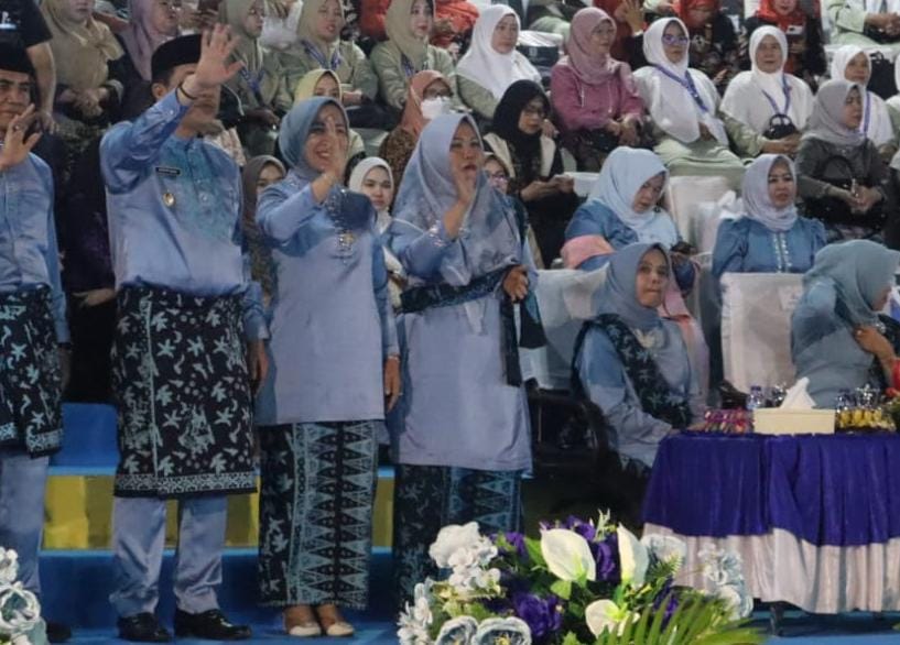 Khafilah Kabupaten Merangin Tampil Memukau Pada Pembukaan MTQ ke-53 Tingkat Provinsi Jambi di Kerinci