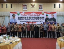 Malam Pisah Sambut Dandim 0305 Pasaman , Sabar AS ucapkan terima kasih pada TNI ,