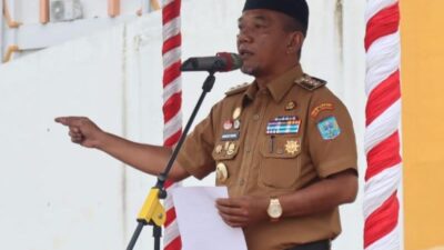 Jangcik Mohza Saat Gelar Apel Kedisiplinan katakan Besaran APBD Tak Jadi Ukuran, Terpenting SDM