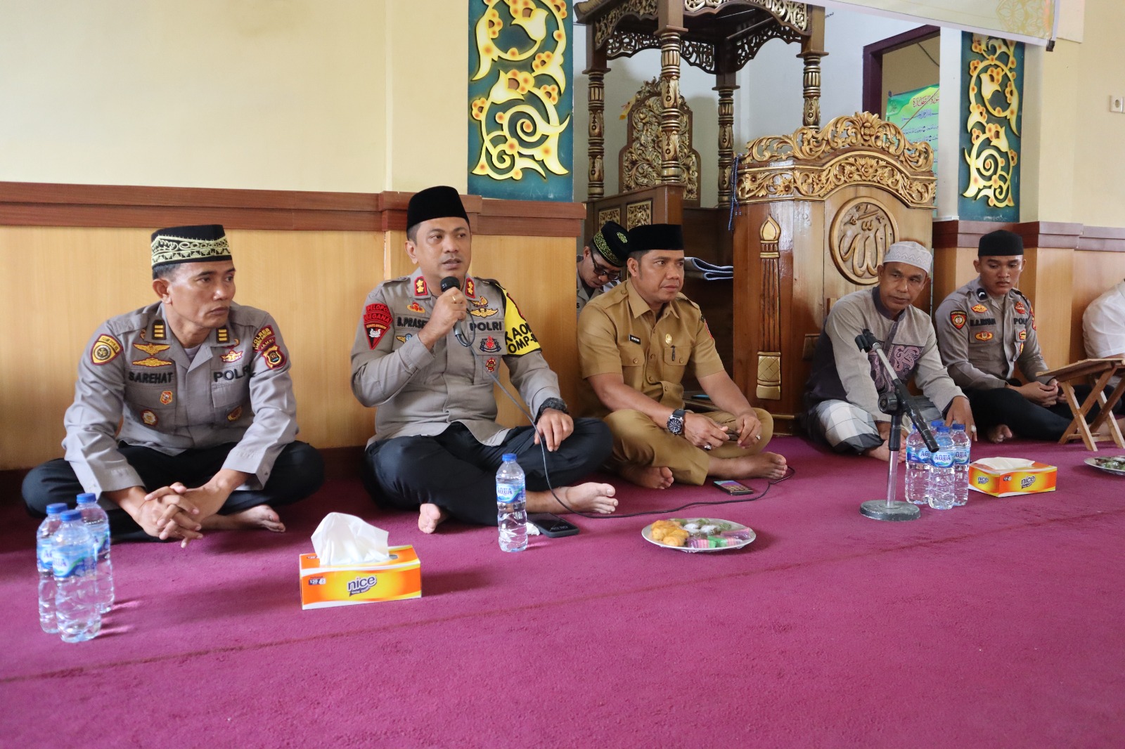 Peringatan Maulid Nabi SAW, AKBP Budi Prasetya Ajak Personil Meneladani sifat Rasulullah SAW dan Jaga Netralitas 