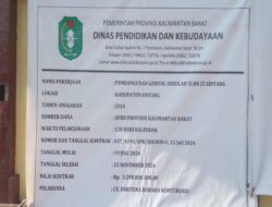 Instansi Terkait Yang Bertanggung Jawab Terhadap Pembangunan Gedung Sekolah SLBN 25 Sintang, Terkesan Menyalahgunakan Kekuasaan Dan Kewenangan