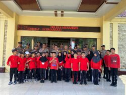 Kapolres Merangin Beri Edukasi untuk Polisi Cilik Sekolah Dasar 02 Merangin 