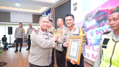 Peringkat Ketiga Sepolda Jambi,Satlantas Polres Merangin Tunjuk Penanganan Lakalantas dan Pembinaan Polcil dan Police Go To School Dengan Baik