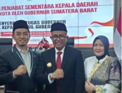 Gubernur Sumbar Lantik Ir.Edi Dharma .M.Si Selaku Penjabat Sementara Bupati Pasaman ,Ketua DPRD Nelfri Affandy Berikan Ucapan Selamat