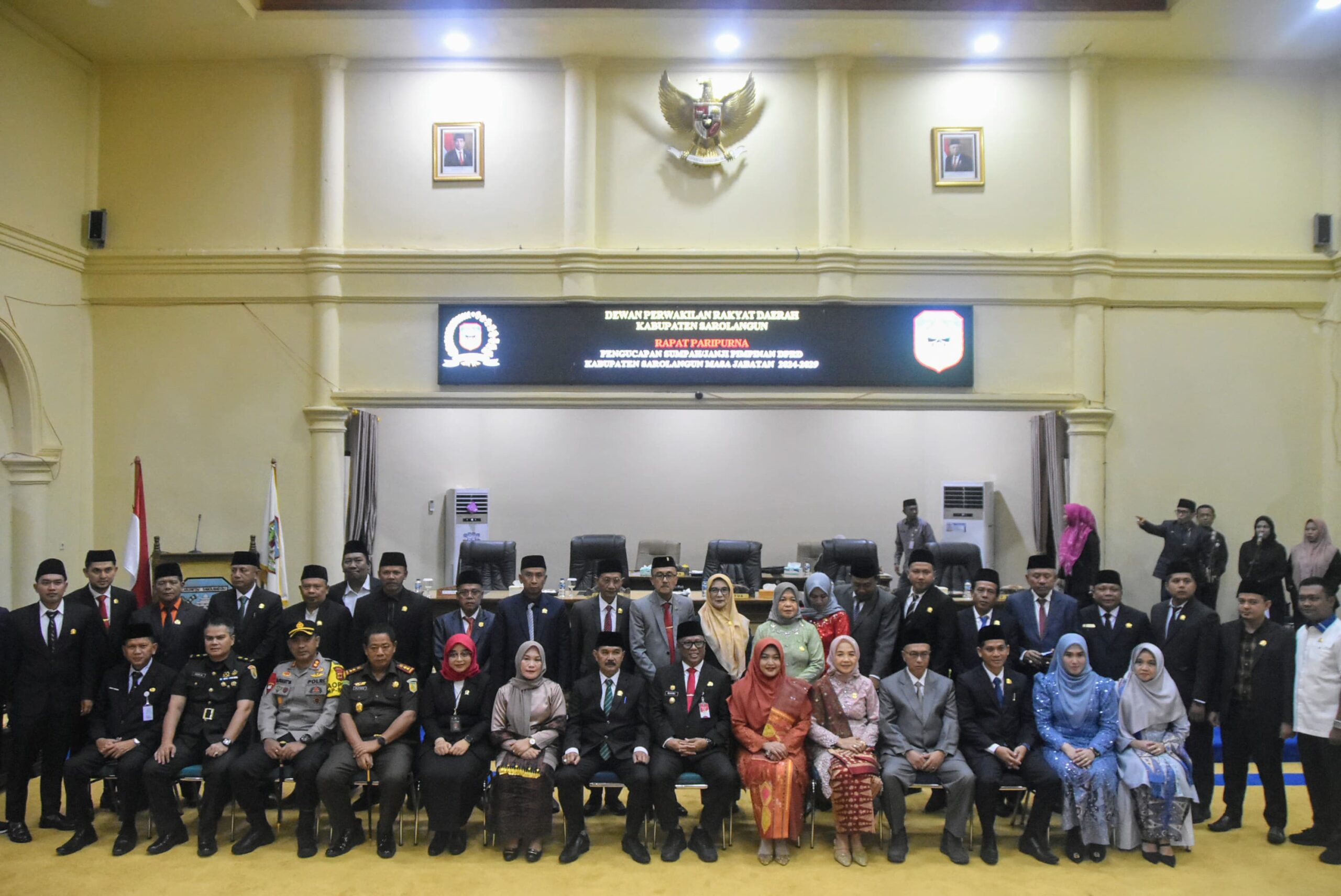 Pabung Kodim 0420/Sarko Mayor CHK Dedy Afrizal Hadiri Kegiatan di Kabupaten Sarolangun