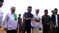 Jangcik Wakili Gubernur Maulid di Ponpes Raudataul Mujawwid Sekaligus Peletakan Batu Pertama Gedung Ponpes