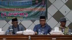 Malam Hari, Jangcik Pimpin Rapat Evaluasi LPPK Dihadiri Para Pejabat Lengkap Pemkab Merangin