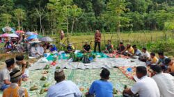 Babinsa Hadiri Musyawarah Dan Doa Bersama Dengan Warga Binaan Menjelang Awal Cocok Tanam Padi Sawah