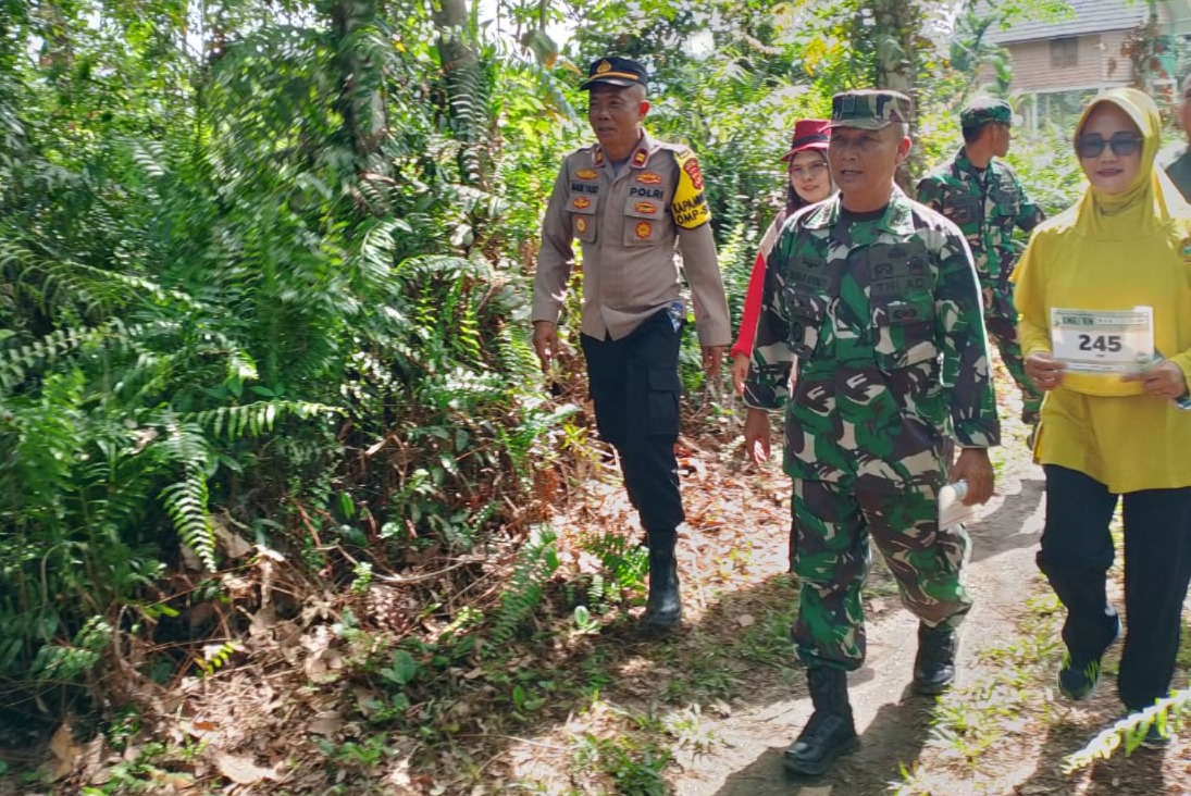 Danramil 420-03/Pauh Hadiri Kegiatan TNBD Jungle Run 2024 dalam Rangka Peringatan Hari Konservasi Alam Nasional