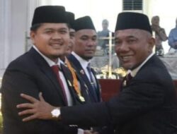 Jangcik Mohza katakan, hari bersejarah bagi Merangin, karena telah dilantik pimpinan DPRD Kabupaten Merangin masa jabatan 2024-2029.