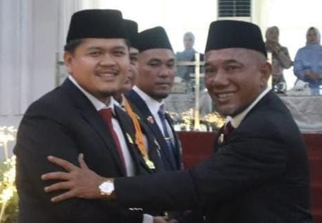 Jangcik Mohza katakan, hari bersejarah bagi Merangin, karena telah dilantik pimpinan DPRD Kabupaten Merangin masa jabatan 2024-2029.