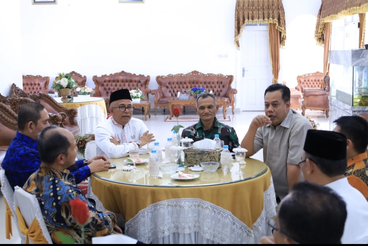 Pertemuan dengan Forkopimda, terkait tugas pokok ,PjsBupati Pasaman Edi Dharma tekankan hal ini ,