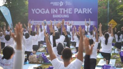 CELEBRITY FITNESS INDONESIA RAYAKAN WORLD WELLNESS WEEKEND 2024 DENGAN ACARA TAHUNAN “YOGA IN THE PARK” DI BANDUNG