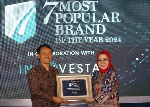 BRI-MI Raih Penghargaan sebagai The Most Popular Brand of the Year 2024