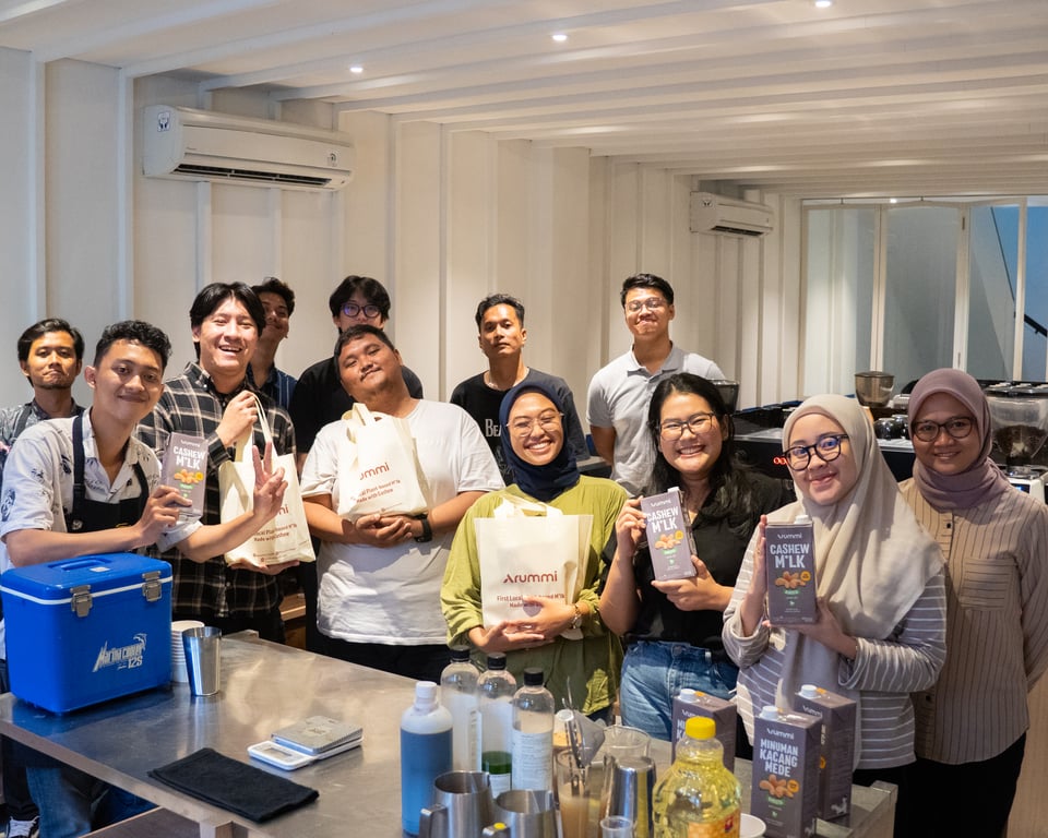 Arummi Artistry, Dorong Para Barista Berani Bereksplorasi dengan Susu Nabati