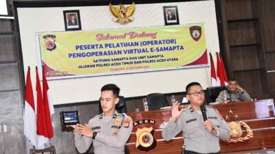 Kasat Samapta Polres Aceh Timur: Aplikasi E-Samapta Langkah Maju Menuju Era Digitalisasi Pelayanan Publik