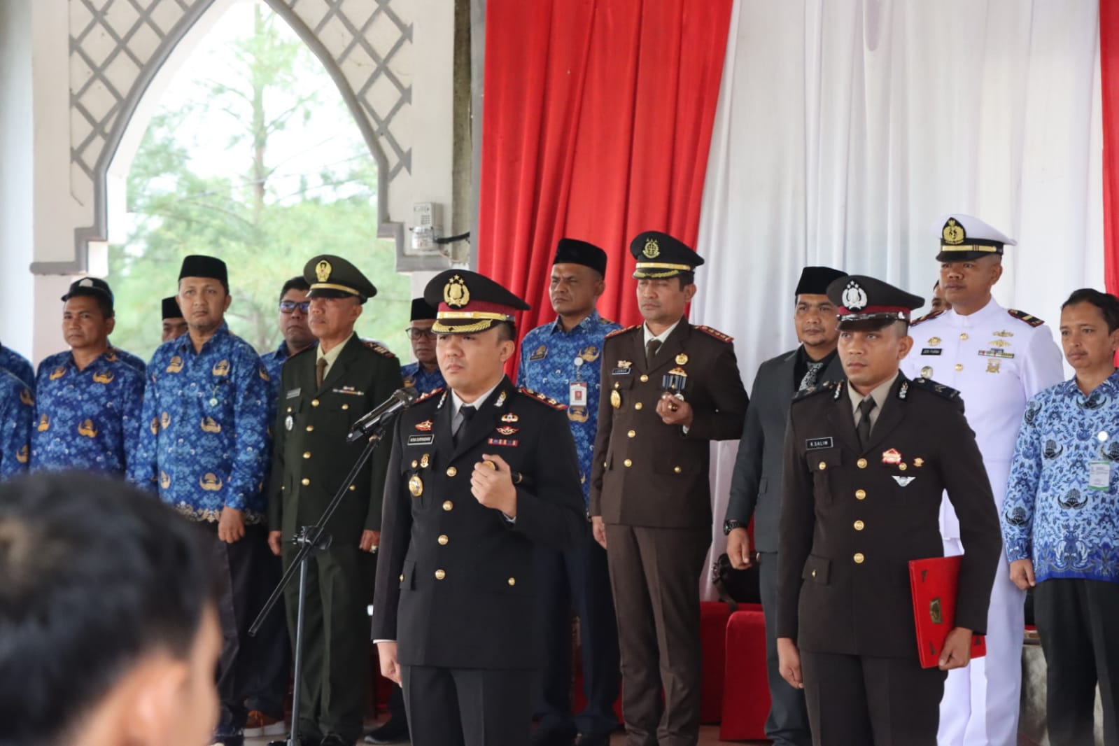 Kapolres Aceh Timur Pimpin Upacara Peringatan Hari Kesaktian Pancasila Tahun 2024