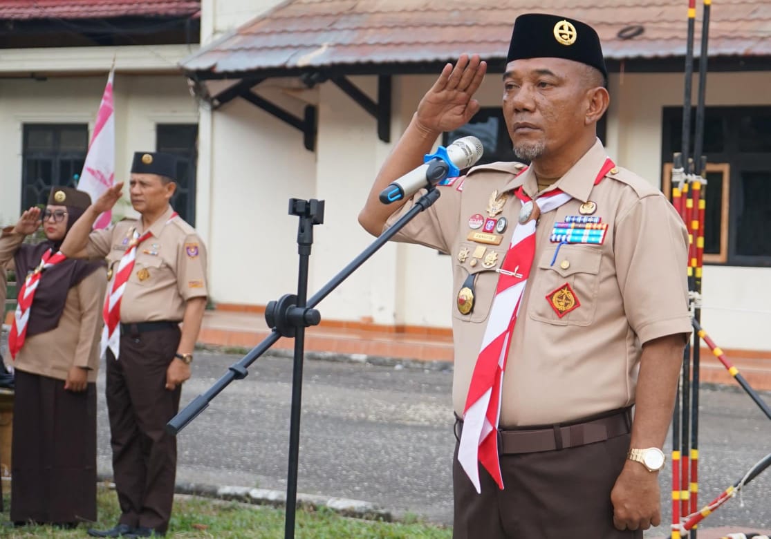 Pj Bupati Buka Temu Lomba Pramuka Penegak dan Pandega diikuti sebanyak 472 Orang Kwartir Ranting Kecamatan