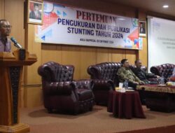 TPPS Merangin Gelar Publikasi Data Stunting 2024 Telah Dilaksanakan Aksi 1-7, Lanjut Aksi 8 untuk Percepatan Penurunan Stunting