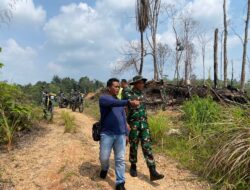 Pasi Ter Sampaikan Kondisi Awal Lokasi TMMD ke 122 Kodim 0420 Sarko