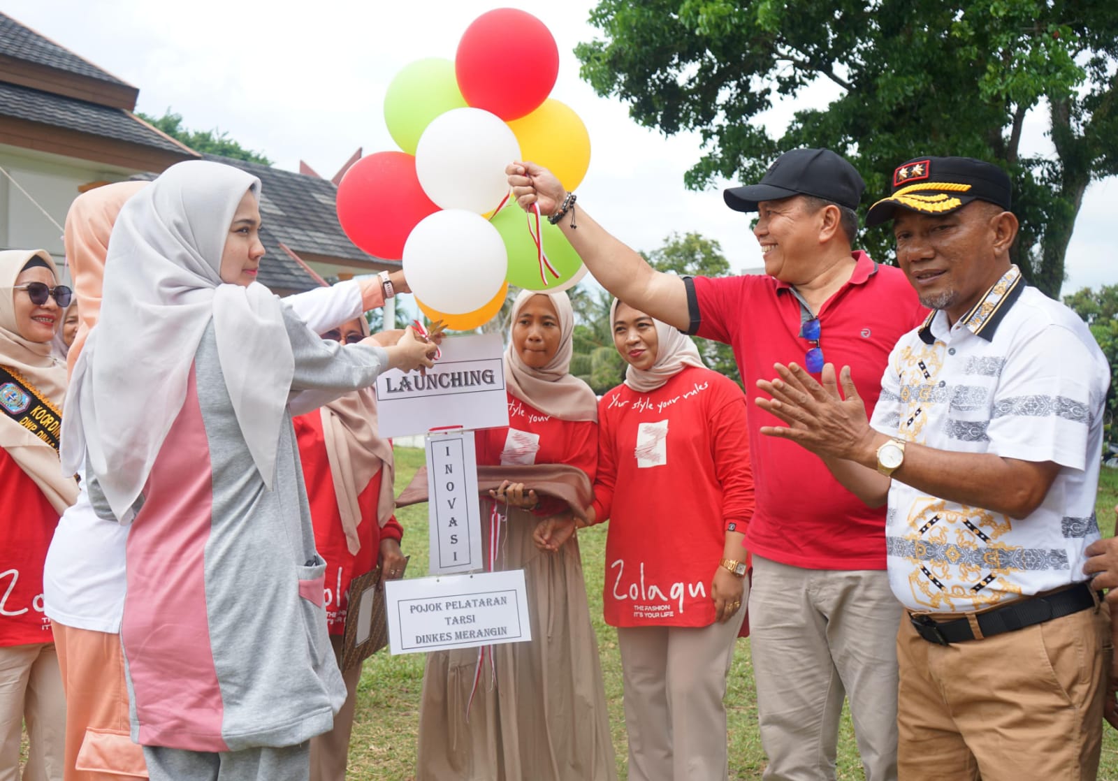 Pj Bupati Senam dan Launching Pojok Pelantaran Tarsi inovasi Kontral Kesehatan, Sehingga Bisa Lebih Waspada