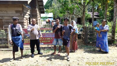 Bhabinkamtibmas Polsek Pelepat Edukasi warga,Jangan Main Hakim sendiri bila ada tindak kriminal di tengah Masyarakat.