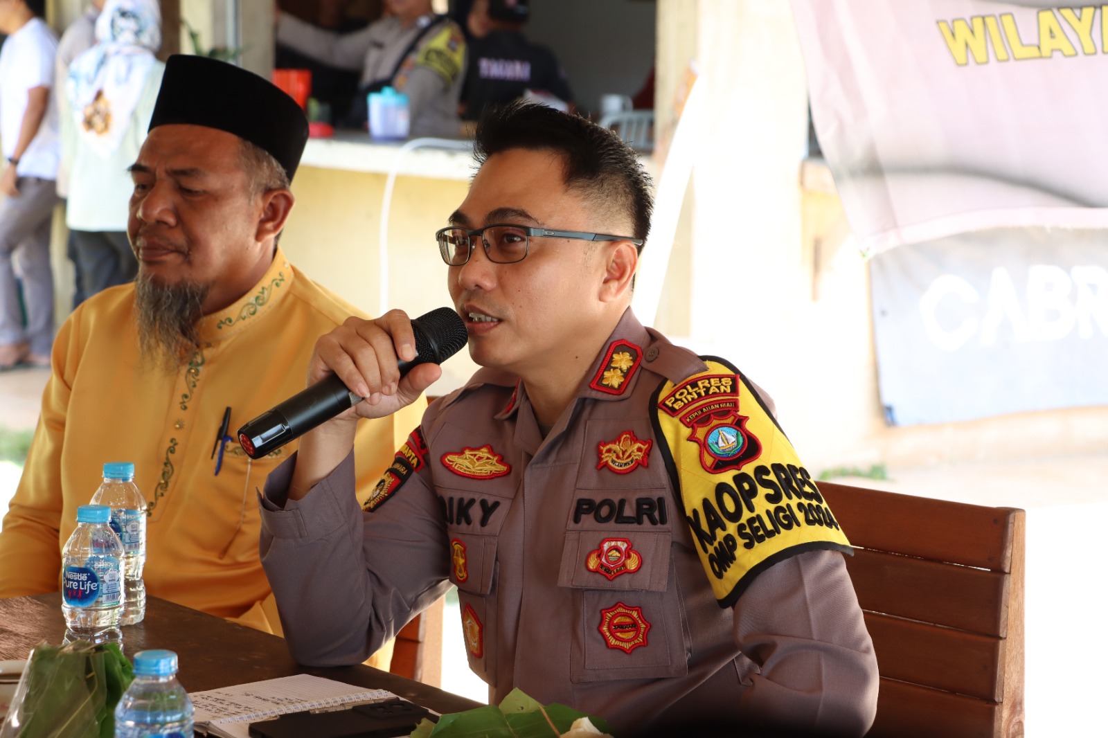 Cuaca Buruk, Kapolres Bintan Imbau Masyarakat Batasi Aktivitas di Laut