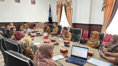 Sekda Pimpin Rapat Lanjutan PVL Ombudsman On The Spot Akan Dilaksanakan Di Desa Muara Madras, Selasa (15/10)