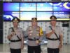 Kapolres Merangin AKBP Ruri Roberto,S.H.,S.I.K.,M.M.,M.Tr.SOU memimpin upacara serah terima jabatan Kabag Ren Polres Merangin,