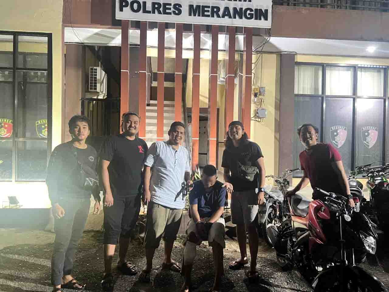 Tim Elang Sat Reskrim Polres Merangin Berhasil Ringkus Residivis Curanmor, 1 Pucuk Senpi Rakitan Turut Disita  