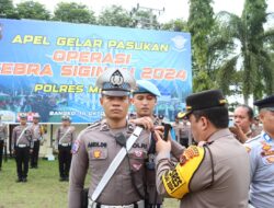 Terjunkan Personil Gabungan, Operasi Zebra Siginjai 2024 Dimulai, Ini Sasarannya