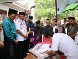 Pj Bupati Bersyukur, Sengketa Masyarakat Berakhir Damai Antara Keluarga Alm Flavio Dengan Warga Bungo Antoi